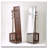 Solid Wood Rolling Coat Rack with Storage Basket & Mirror