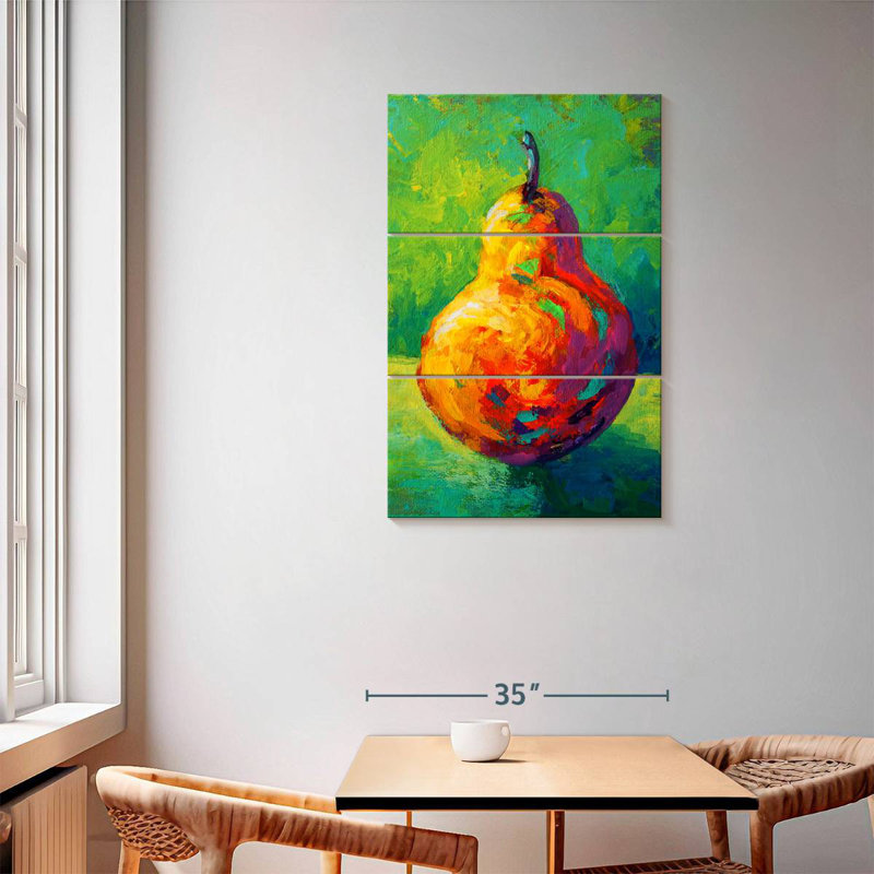 Yarlin Bright Pear V, 57" H x 36" W