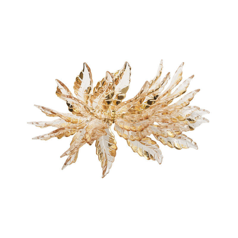 Gilded Leaves Napkin Ring