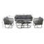 Kinsman 5 - Person Garden Lounge Set with Cushions-1459721683