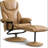 Aashka Faux Leather Swivel Recliner-966231557