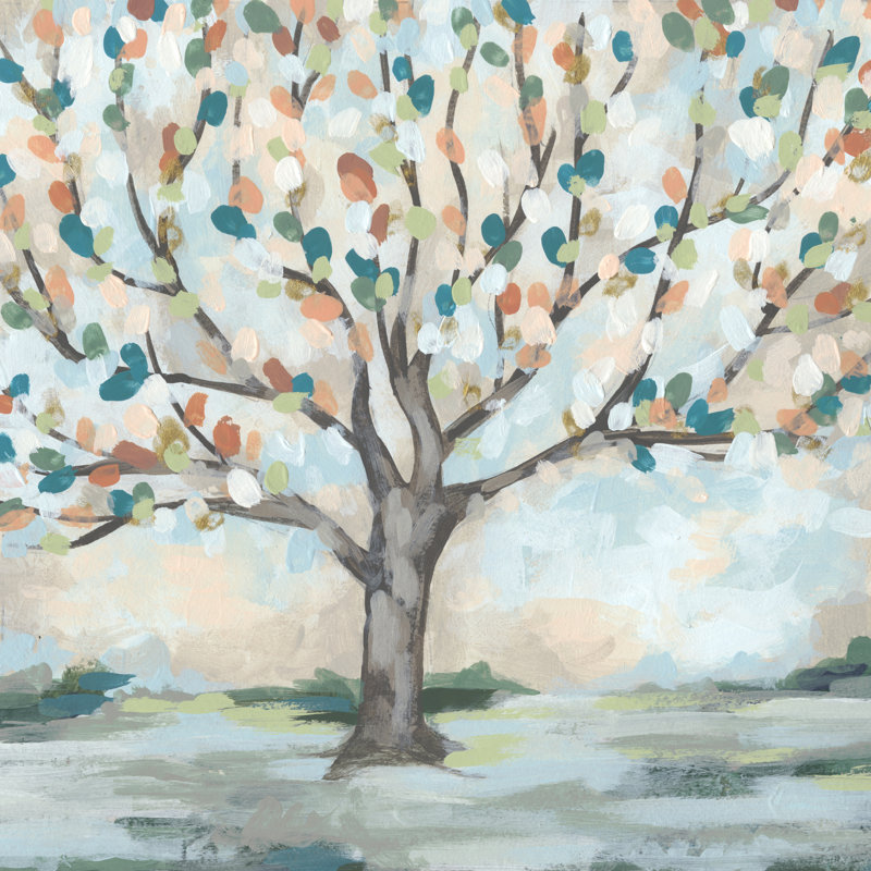 Delicate Arbor II by June Erica Vess - Wrapped Canvas Painting, 91cm H x 91cm W