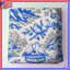 Couvre-lit matelassé à imprimé bleu Toile toutes tailles-130426580