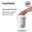 Aroma 3-Cup Digital Cool Touch Rice Cooker