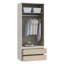 Tashyia 2 Door Wardrobe