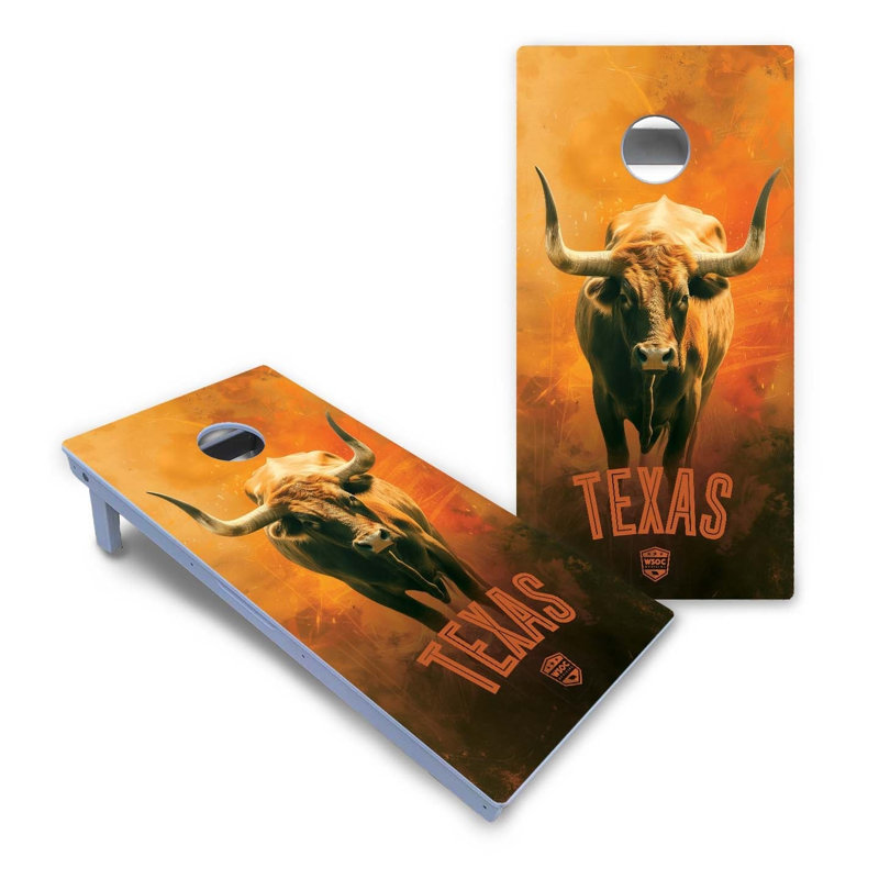 Ensemble de cornhole Texas, Ajouter des lumières DEL