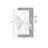 Black,White Rectangle Sandstone Wall art-1878659294
