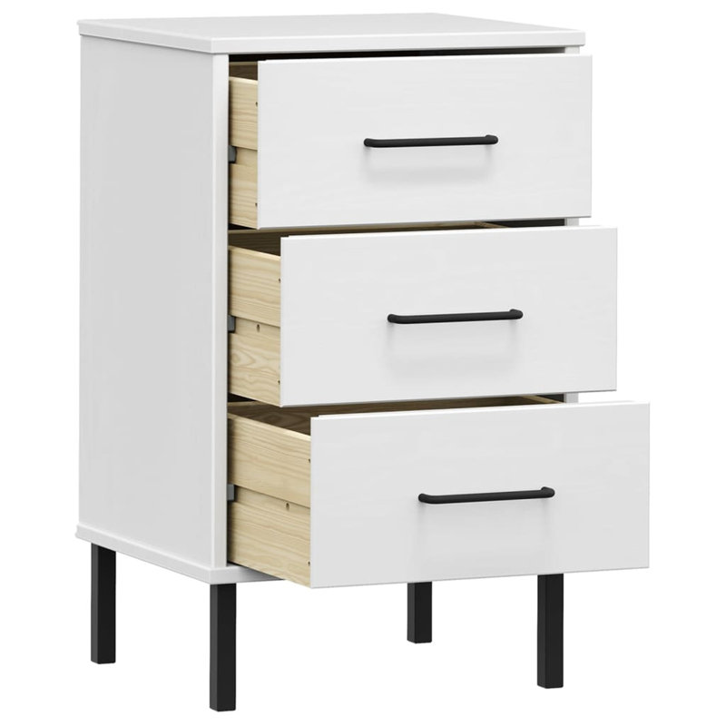 40cm W Bedside Table
