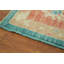 Tapis floral transitionnel Oushak 10 x 10