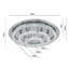 Balliett Chrome LED Flush Mount