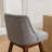 Counter Height Swivel Barstools, 26'' H Seat Height Upholstered Bar Stools Set Of 2, Fabric-1823540862