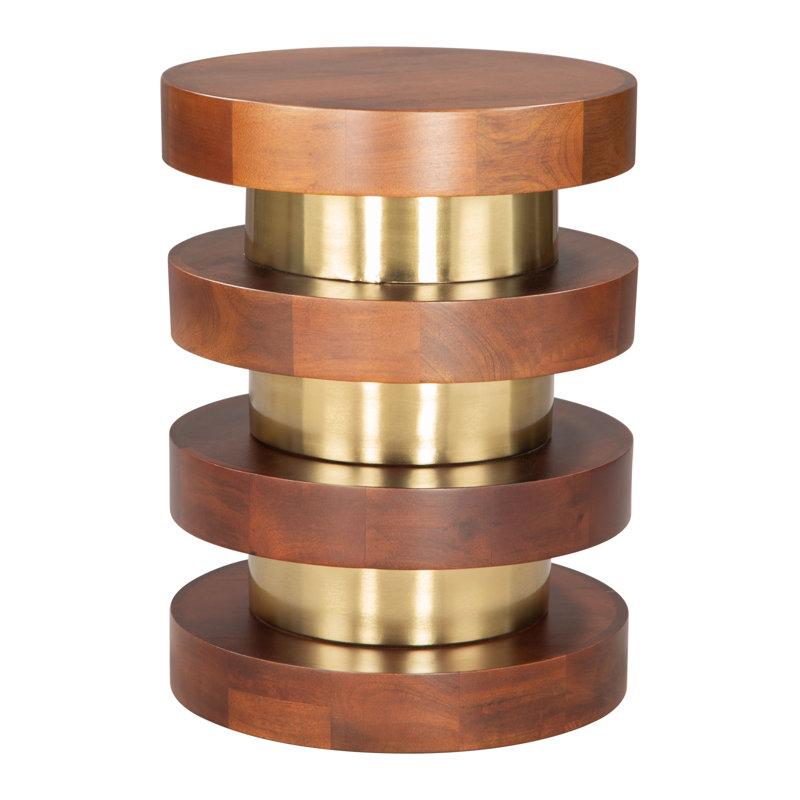 Solid Wood End Table