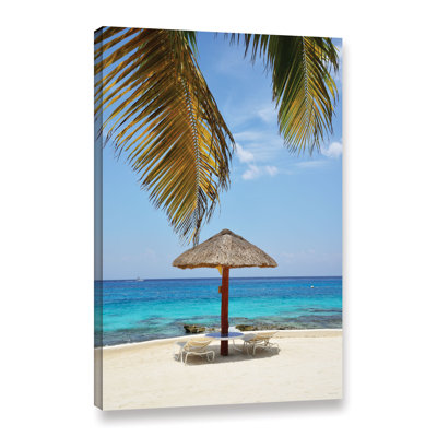 «Privé Palapa» par Kathy Yates - reproduction de photo sur toile