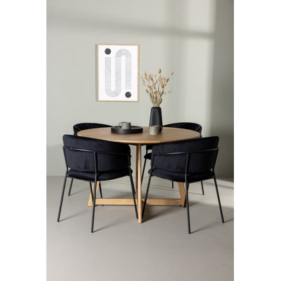 Iselin 4 - Person Dining Set