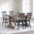 Alvie 17" Wide Modern Farmhouse Windsor Back Solid Wood Dining Chairs-99057966