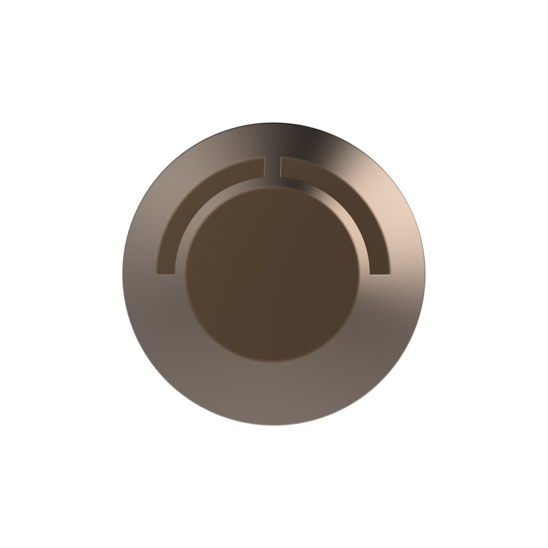 Low Voltage Integrated LED Metal Well Light, Bronze Stainless Steel, 2700K