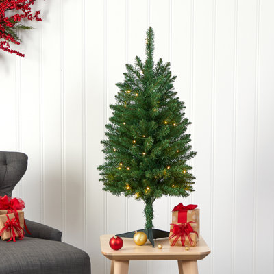 Lighted Artificial Christmas Tree