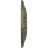 Endurathane Rose Ceiling Medallion, 18"OD x 3 1/2"ID x 1 1/2"P (Fits Canopies up to 7 1/4"), Hand-Painted Castle Stone Crackle Finish-28579703
