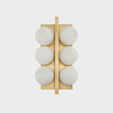 Emille 6.75" Alabaster Wall Sconce