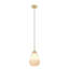 Gracehill 1 - Light Satin Teardrop Pendant