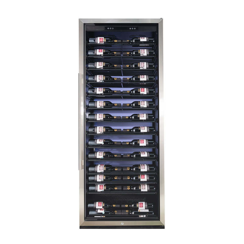 ELISII Single Zone 31.5'' 197 Bottle Wine & Beverage Refrigerator with Reversible Door