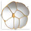 Miroir mural Baxton Studio Novia