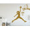 Décalcomanie murale fille basketball, autocollant mural nom personnalisé, cadeaux personnalisés panier art chambre d'enfant, décoration 341DRE