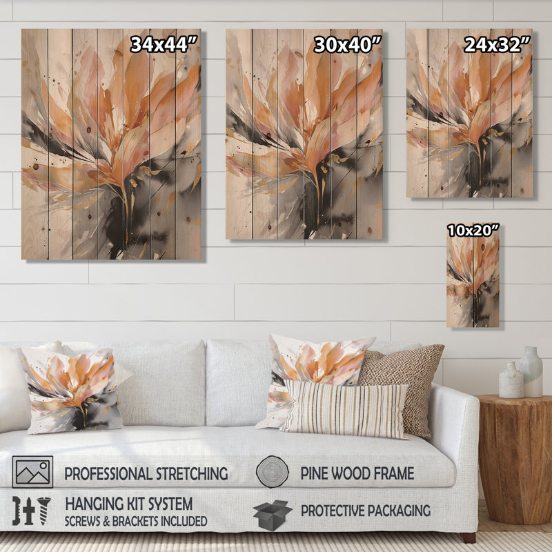 Danaja - Abstraction de marbre hypnotique sur fond gris, H 20 po x l 10 po x P 0,78 po