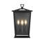 Applique murale d'extérieur 9,5 pouces Gramercy Ohearn en noir