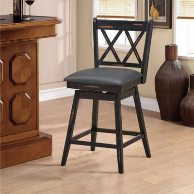 Embrey Swivel Bar & Counter Stool by Rosalind Wheeler