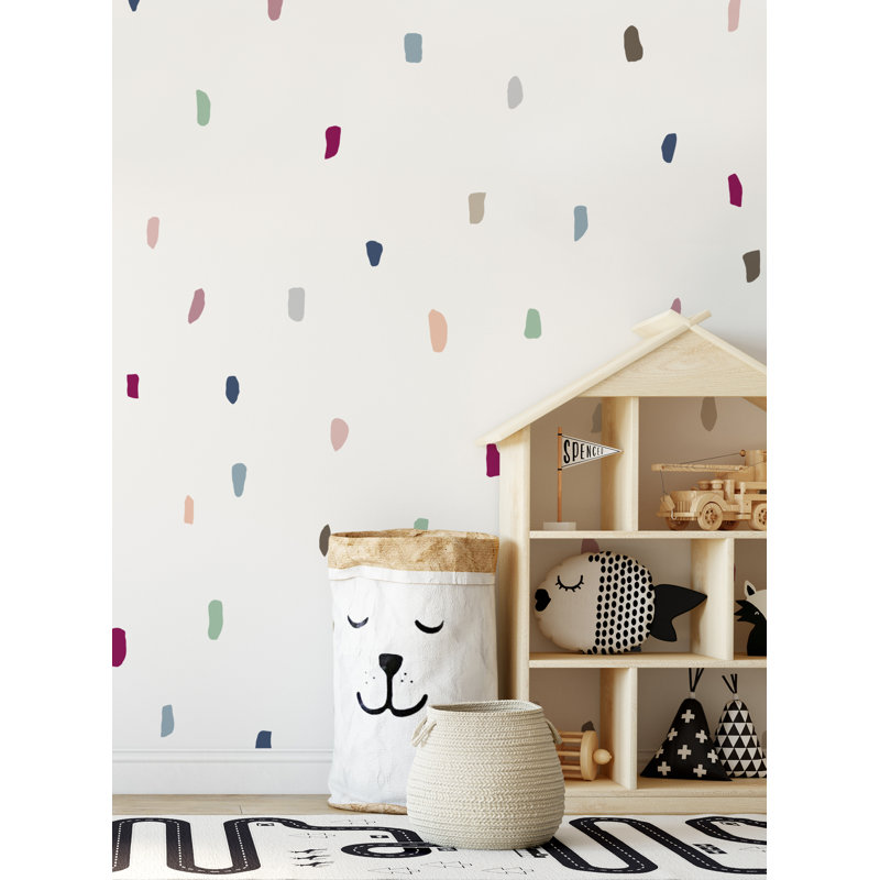 Autocollants en vinyle Confetti, Multi