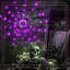 Ensemble de lumières d'Halloween en toile d'araignée - Toile 47 po (80 Leds) + araignée 11,8 po, 8 modes, étanche IP44, alimenté par piles pour un décor intérieur extérieur