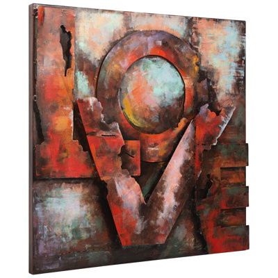 Handmade Wall Decor on Metal