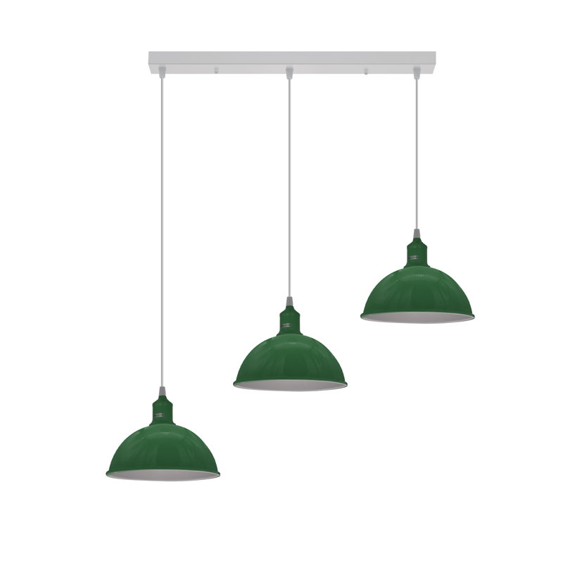 Labeeba 3 - Light Kitchen Island Pendant, Green