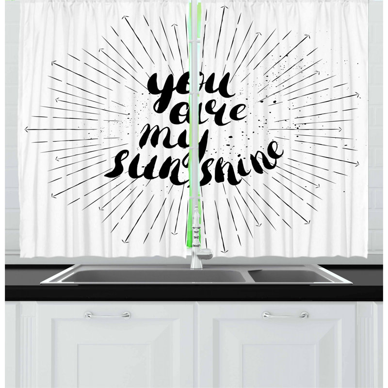 Tailored Kitchen Curtain