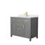 Beckett 42" Freestanding Single Bathroom Vanity with Cultured Marble Top-1385249357-1377257346-1377257351