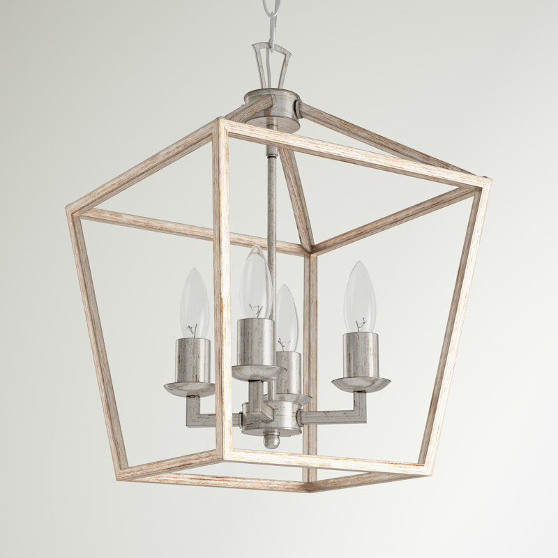 Cerrato 4 - Light Lantern Geometric Chandelier