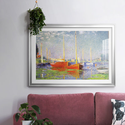 Monet, impression sur papier encadrée