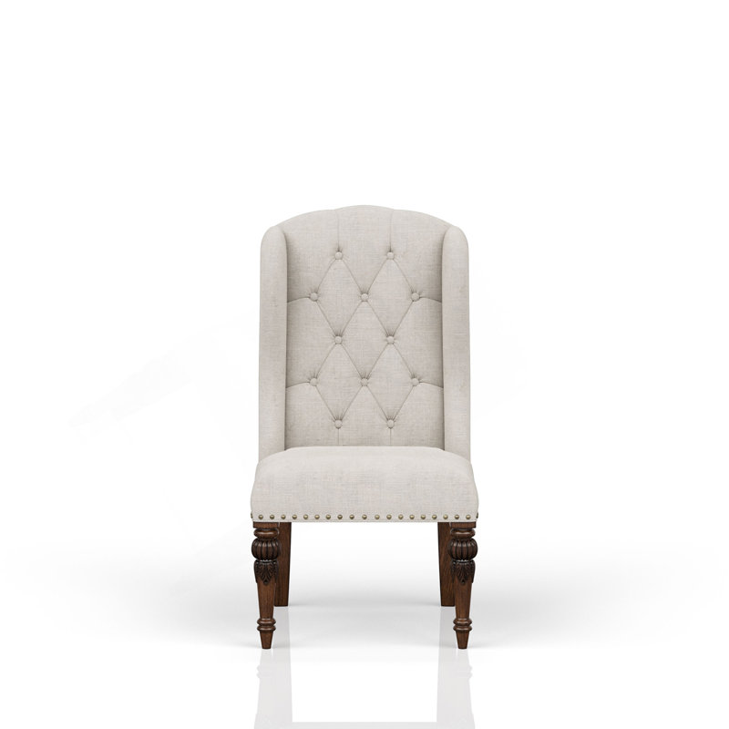 Fauteuil à oreilles rembourré
