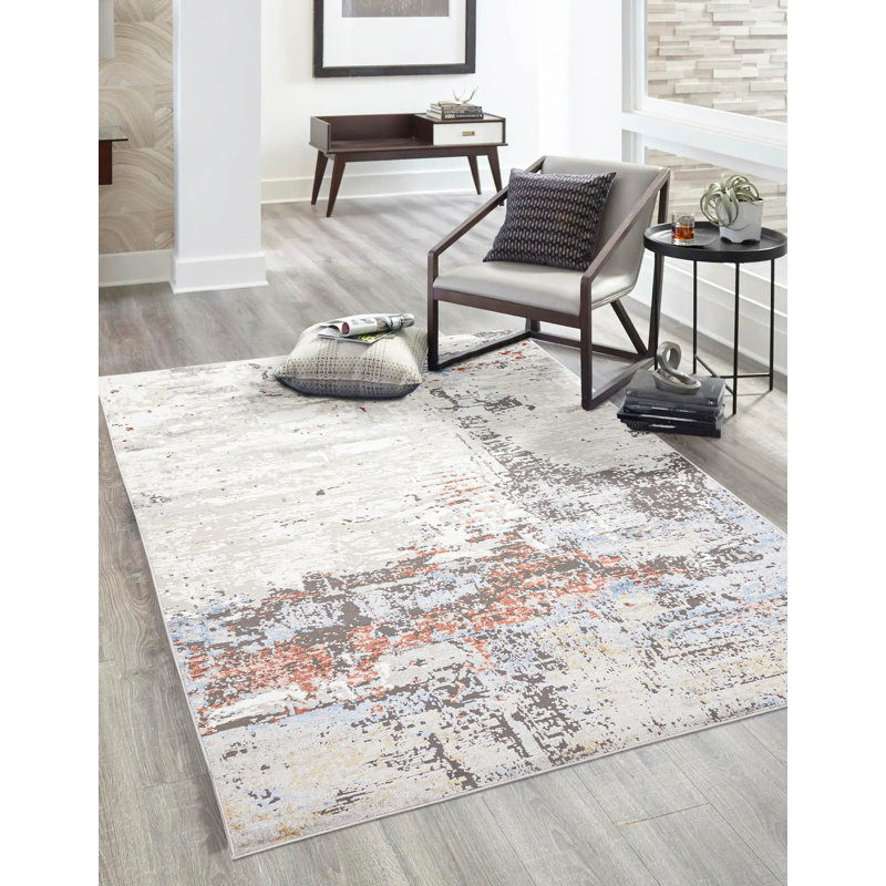 Tapis ivoire Arlo 5 pi 0 po x 8 pi 0 po, Rectangle de 5 pi x 8 pi
