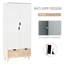 2 Door Manufactured Wood Wardrobe