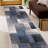 Damarus Geometric Blue/Ivory/Gray Area Rug-1235982937