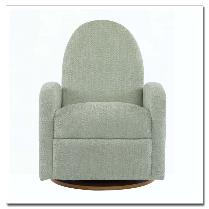 Fauteuil inclinable et pivotant 360 °, Vert clair