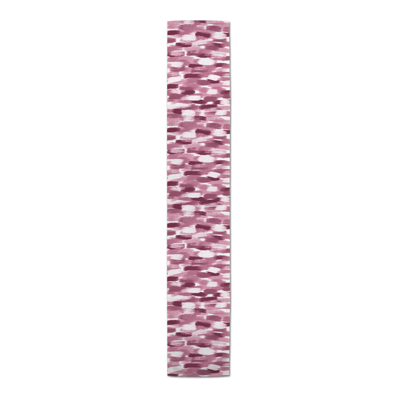 Colier Rectangle Polyester Table Runner, 90" x 16", Purple