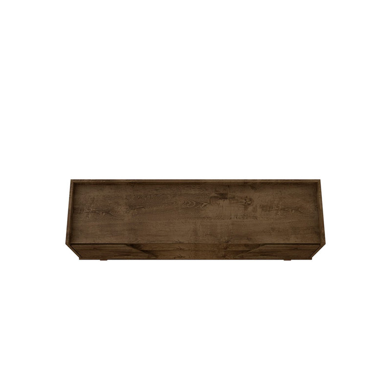 Marcus 53.14'' W One-Piece Storage Credenza, Rustic Brown