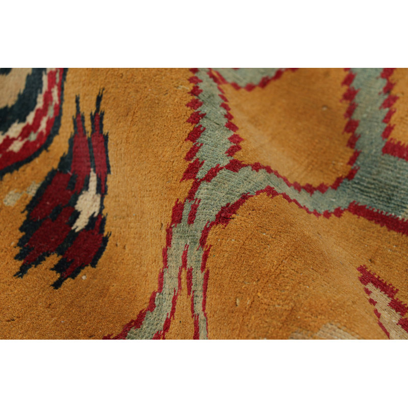 One-of-a-Kind 7'10”x9'10” Hand Knotted Area Rug