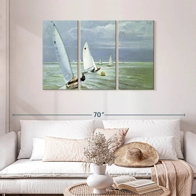 Senne Around The Buoy, 28" H x 45" W