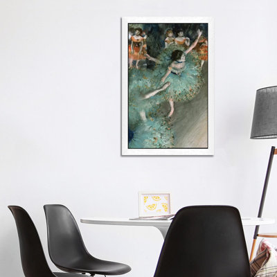 Swaying Dancer (Dancer In Green), 1877-79 by Edgar Degas - Print on Canvas