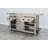 80" Traditional Wood Home Bar with Stools-116094315