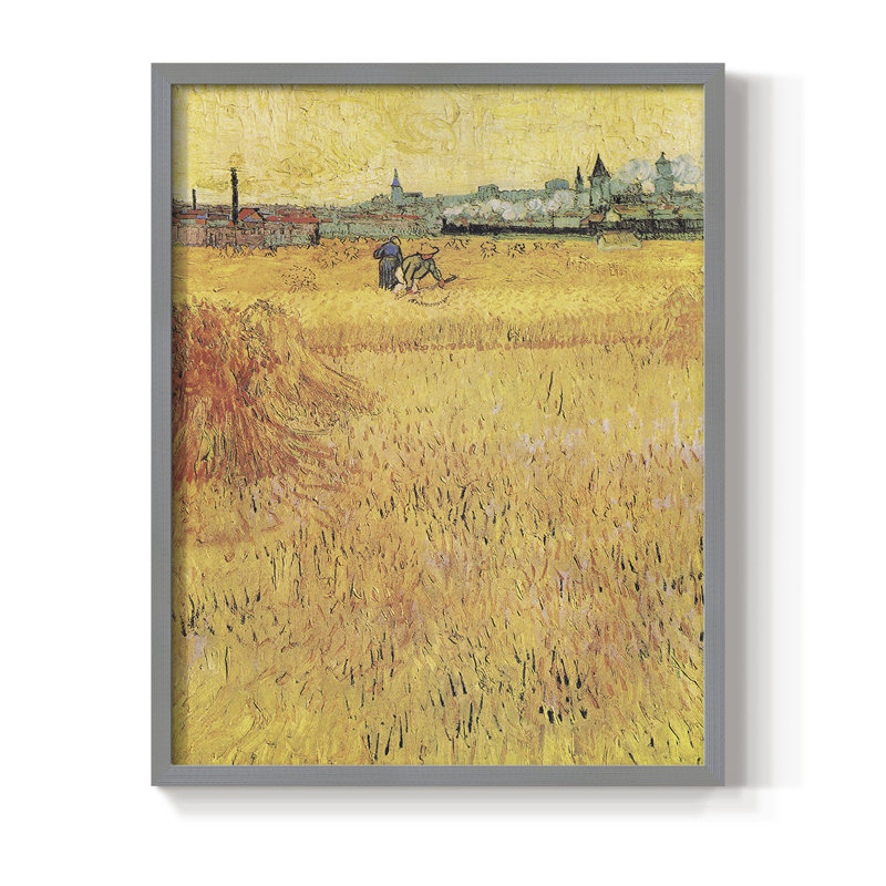 "Paysage rétro Lxxiv", Gris, H 15 po x l 12 po